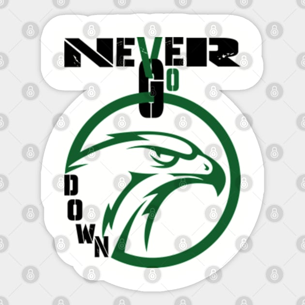 philadelphia eagles football Sticker by soft and timeless